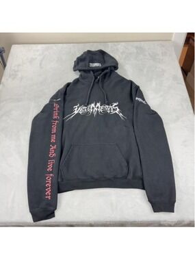 Vetements Men's Size Small Oversized Total Fucking Darkness Hoodie FW17
